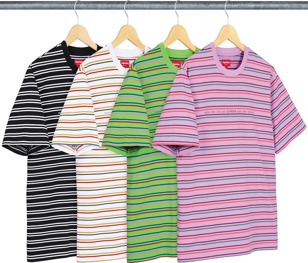 Stati Uniti Stripe S/S Top